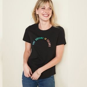 Graphic EveryWear Slub-Knit Tee Lrg